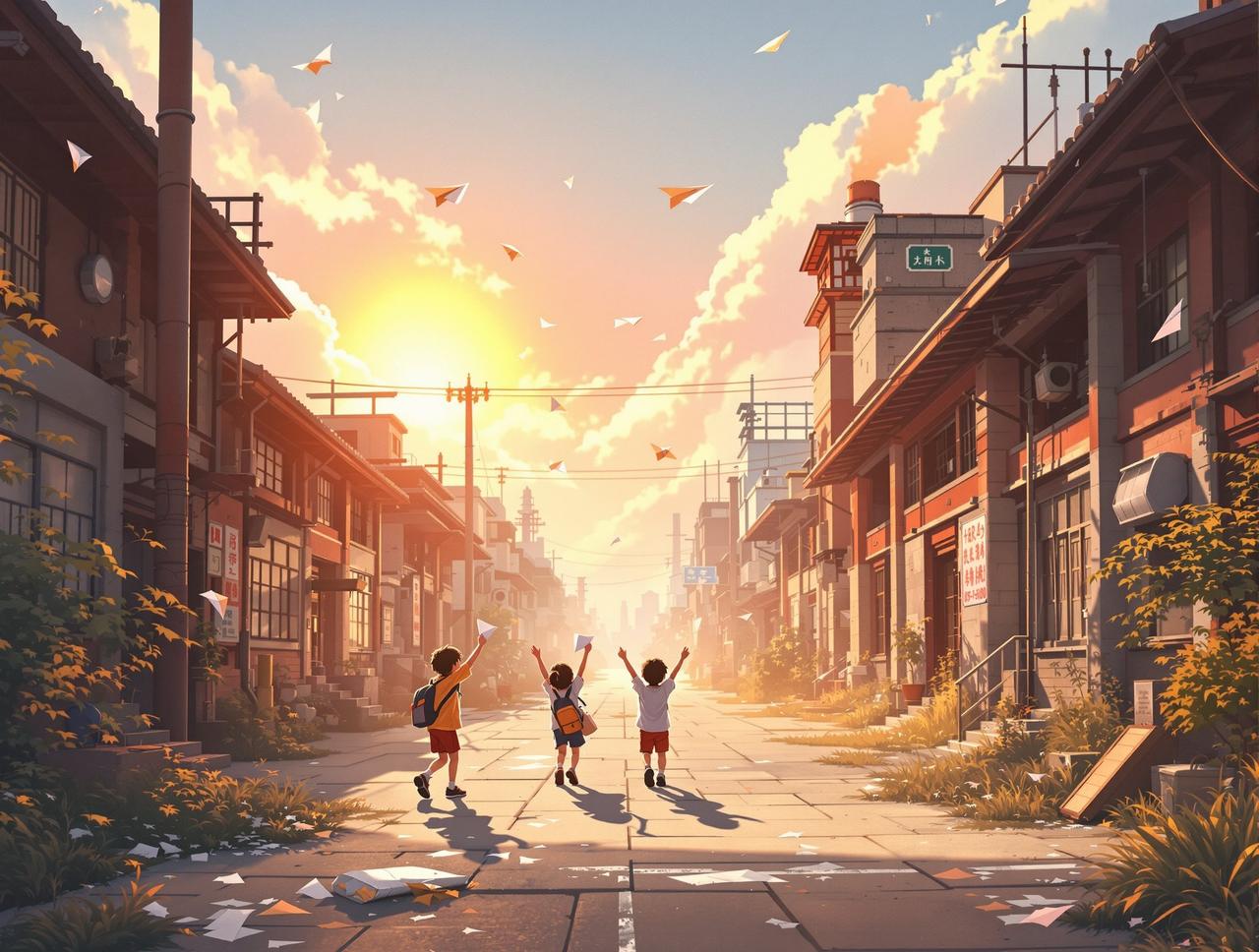 短剧库在线 - 纸飞机 短剧库在线作品《纸飞机》- 年代记忆题材短剧