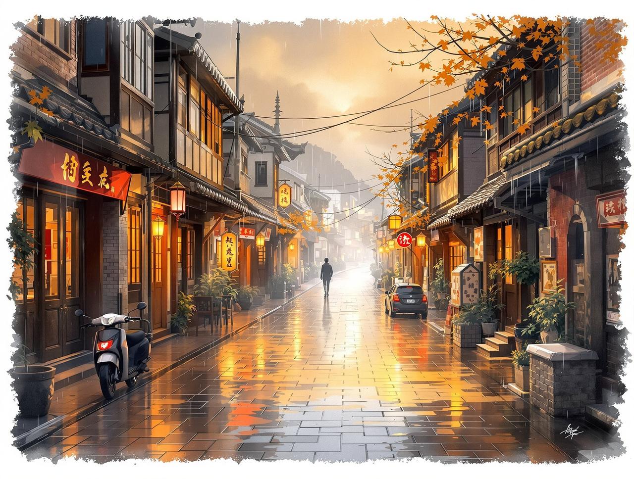 短剧库在线 - 老街的雨 短剧库在线作品《老街的雨》- 年代记忆题材短剧